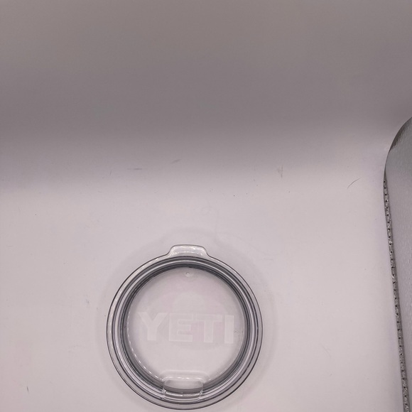 Yeti Rambler Large 30oz Stainless Steel Coffee Cup Big Clear Lid Angler Hunter - Picture 5 of 5